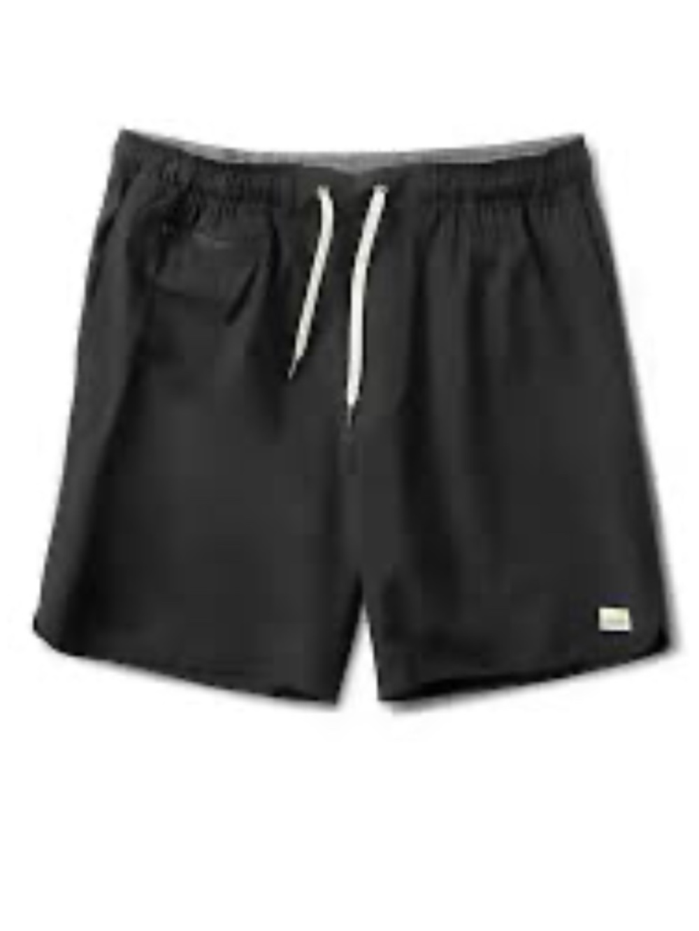 Vouri Men's Banks Black 5" Unlined Shorts - MED